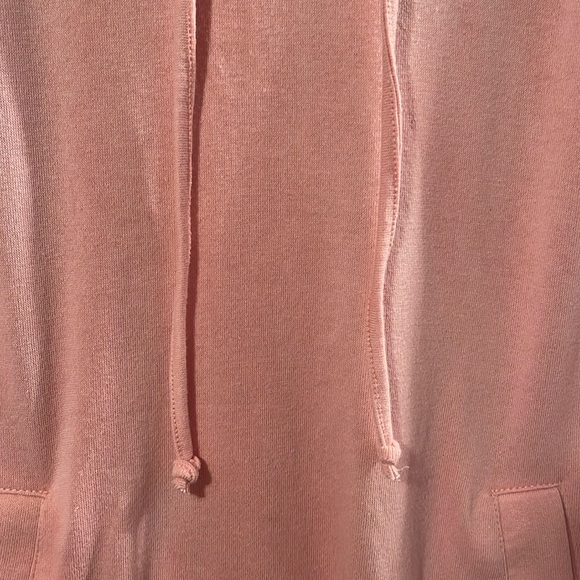 NWT Wonderly Studio Pink Peony Adore Texture Hooded Sweatshirt - Picture 7 of 16